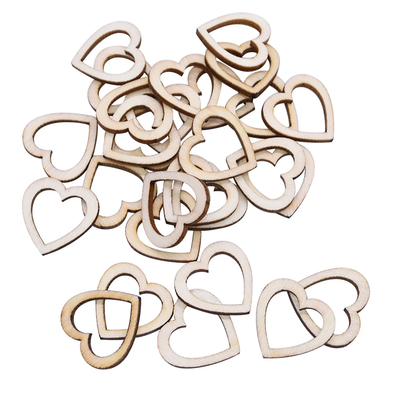 100pcs 15/20/25/30mm Hollow Heart Shape Wood For Scrapbooking Handmade DIY Carfts WoodenEmbellishment Home Decor Ornament
100pcs 15/20/25/30mm Hollow Heart Shape Wood For Scrapbooking Handmade DIY Carfts WoodenEmbellishment Home Decor Ornament