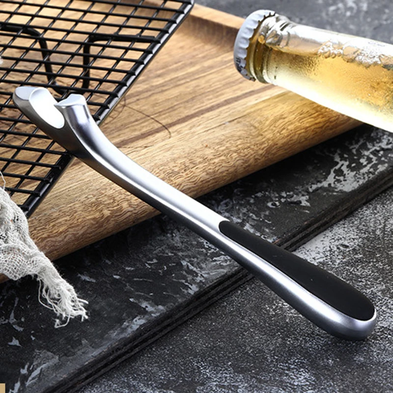 Zinc Alloy Beers Bottle Opener Fish Mouth Type Non-slip ABS Handle Durable Strong Wear Resistance Kitchen tools NEW
Zinc Alloy Beers Bottle Opener Fish Mouth Type Non-slip ABS Handle Durable Strong Wear Resistance Kitchen tools NEW