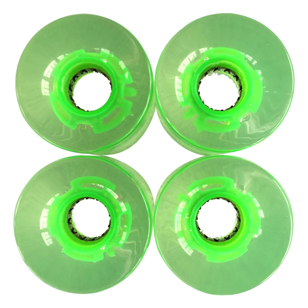 4pcs/set Durable Flashing LED Skateboard PU With Bearing Wear Resistant Fish Board Mini Transparent Cruiser Wheels Roller Gift
4pcs/set Durable Flashing LED Skateboard PU With Bearing Wear Resistant Fish Board Mini Transparent Cruiser Wheels Roller Gift