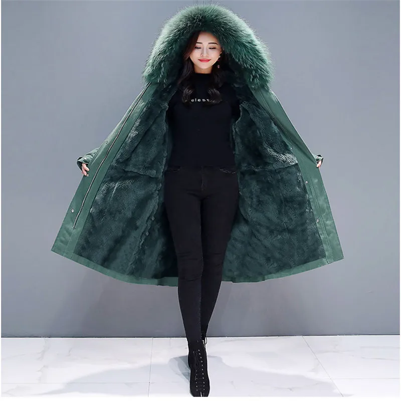 New 2019 Winter Jacket Women Clothes Cotton Long Coat Korean Large Fur collar Thick Warm Parka Overcoat Female 812
New 2019 Winter Jacket Women Clothes Cotton Long Coat Korean Large Fur collar Thick Warm Parka Overcoat Female 812