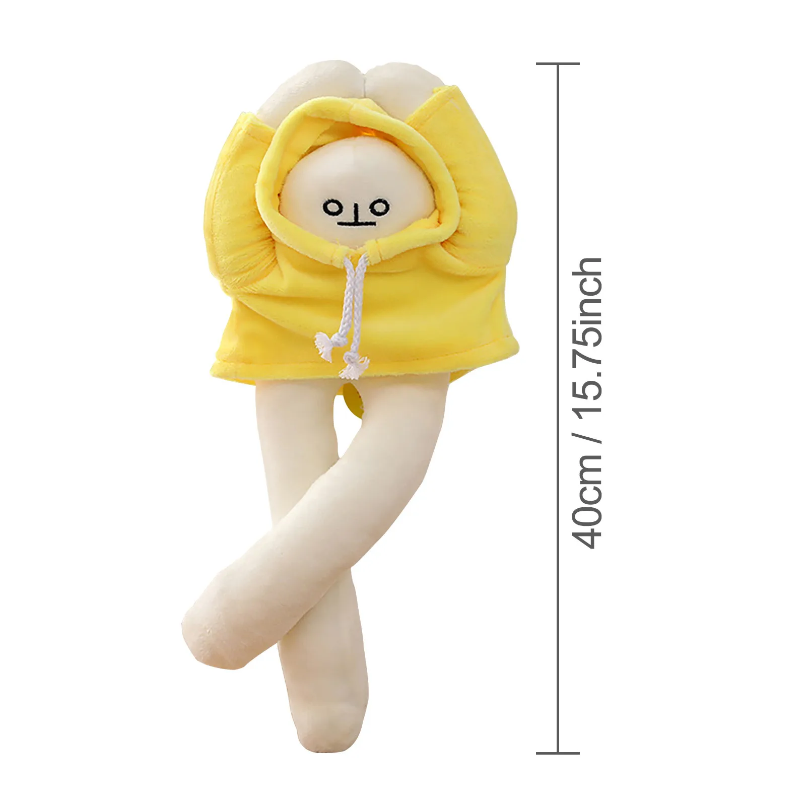 Banana Man Dolls Plush Toy Korean Pose Changeable As You Like Banana Figurine Doll Stuffed Toys White Body Dressed In Hoodie
Banana Man Dolls Plush Toy Korean Pose Changeable As You Like Banana Figurine Doll Stuffed Toys White Body Dressed In Hoodie