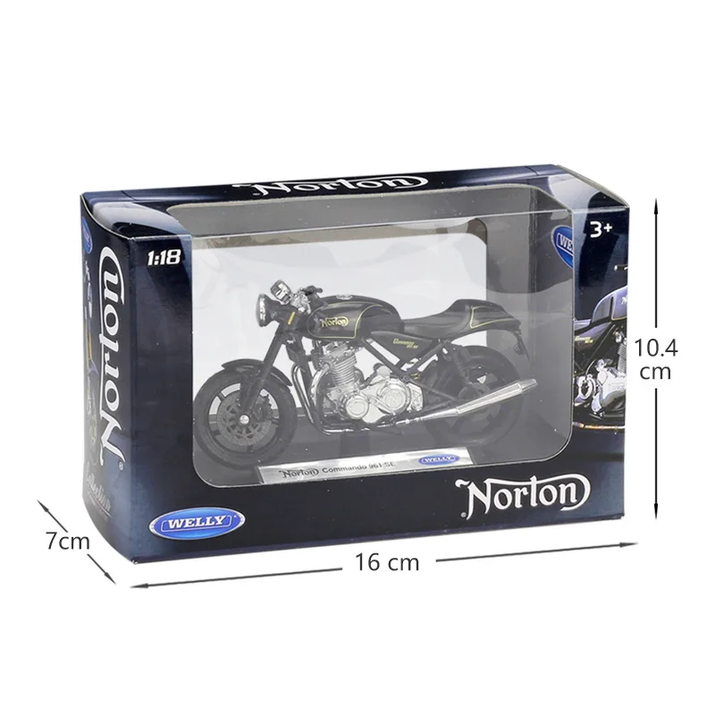 WELLY 1:18 Norton Commando 961 SE Diecast Alloy Motorcycle Model Toy For Children Birthday Gift Toys Collection
WELLY 1:18 Norton Commando 961 SE Diecast Alloy Motorcycle Model Toy For Children Birthday Gift Toys Collection