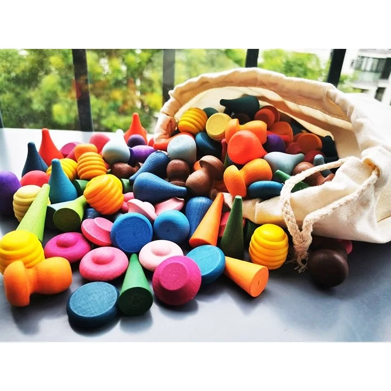 Children Beech Wooden Rainbow Blocks Loose Parts Toy Mushrooms Honeycomb Droplets Tree cones Big Jenga Pastel Ball
Children Beech Wooden Rainbow Blocks Loose Parts Toy Mushrooms Honeycomb Droplets Tree cones Big Jenga Pastel Ball