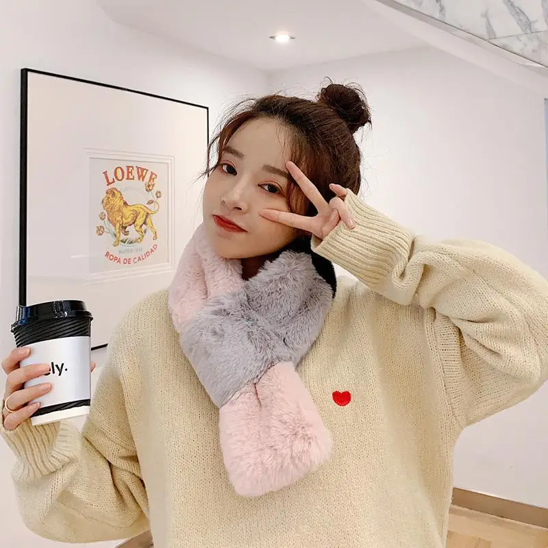 women winter Scarf Rabbit hair blend Solid Color long women's scarves shawl fashion men scarf
women winter Scarf Rabbit hair blend Solid Color long women's scarves shawl fashion men scarf