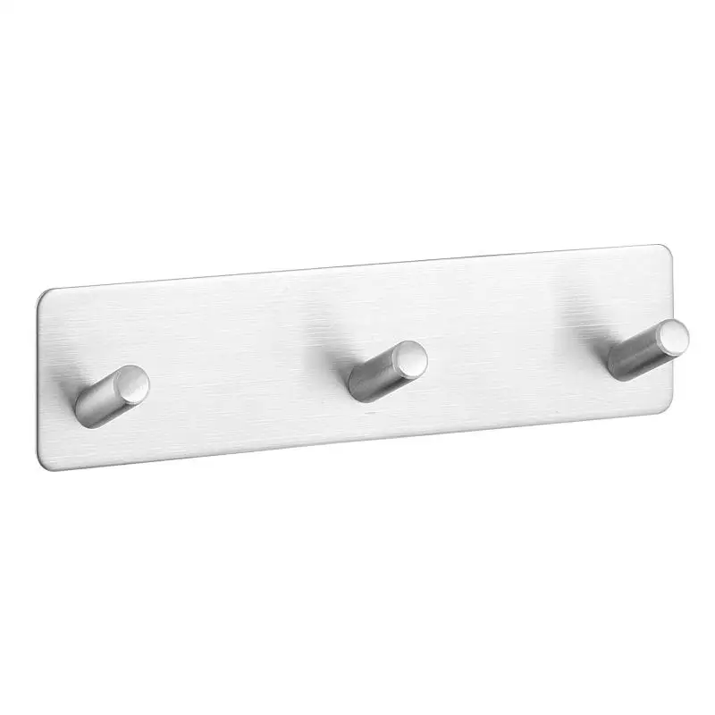 Silver Stainless Steel Punch-free Hook Wall Mounted Hat Hanger Clothes Hanging Rack Holder Hooks Kitchen Bathroom Accessories
Silver Stainless Steel Punch-free Hook Wall Mounted Hat Hanger Clothes Hanging Rack Holder Hooks Kitchen Bathroom Accessories