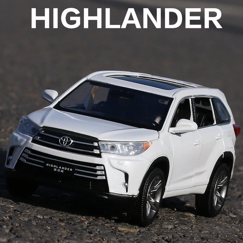 1:32 Alloy Model Car Diecast TOYOTA Highlander SUV Miniature Scale Metal Vehicle Birthday New Gift for Children Christmas Hottoy
1:32 Alloy Model Car Diecast TOYOTA Highlander SUV Miniature Scale Metal Vehicle Birthday New Gift for Children Christmas Hottoy
