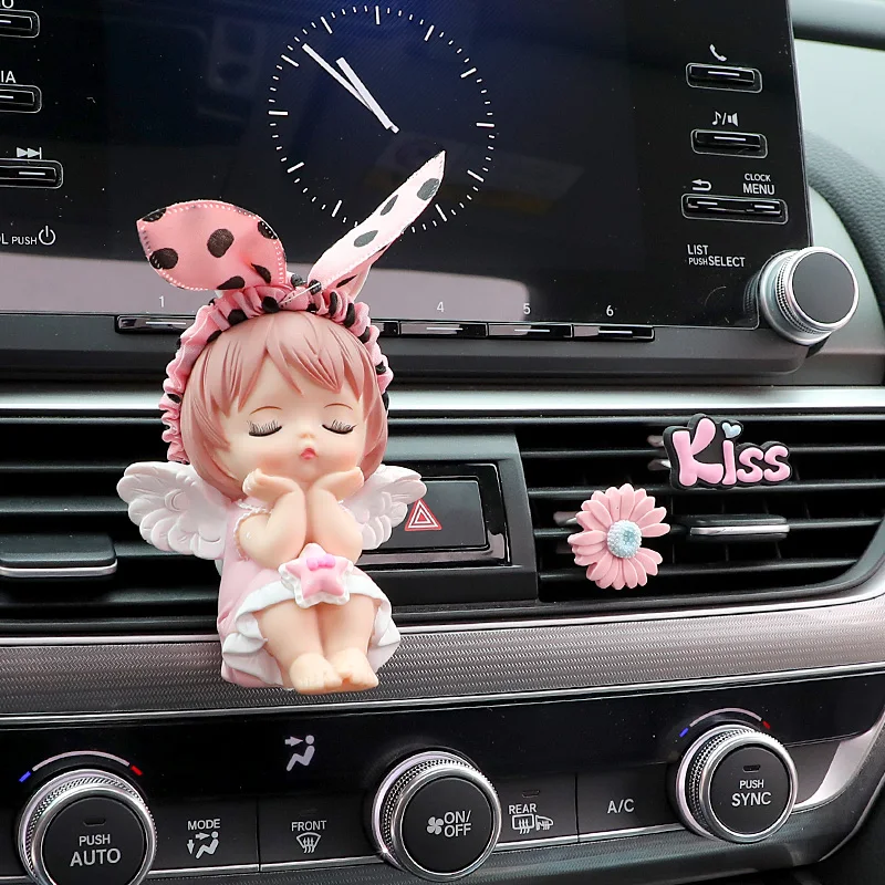 Cute angel doll car perfume clip car products air conditioning air outlet decoration car air freshener gift for girl girlfriend
Cute angel doll car perfume clip car products air conditioning air outlet decoration car air freshener gift for girl girlfriend