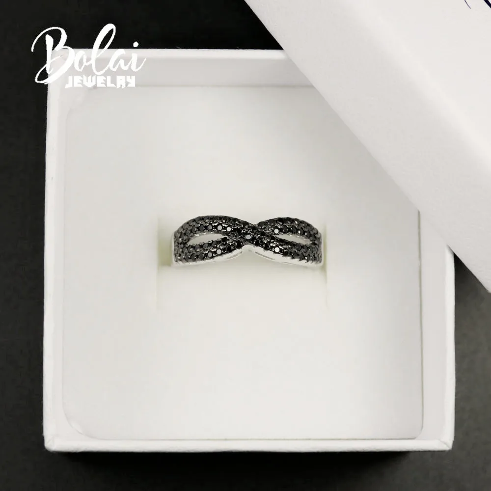 Bolai jewelry, Natural black spinel 925 sterling silver ring, suitable for various occasions to wear fashion accessories
Bolai jewelry, Natural black spinel 925 sterling silver ring, suitable for various occasions to wear fashion accessories