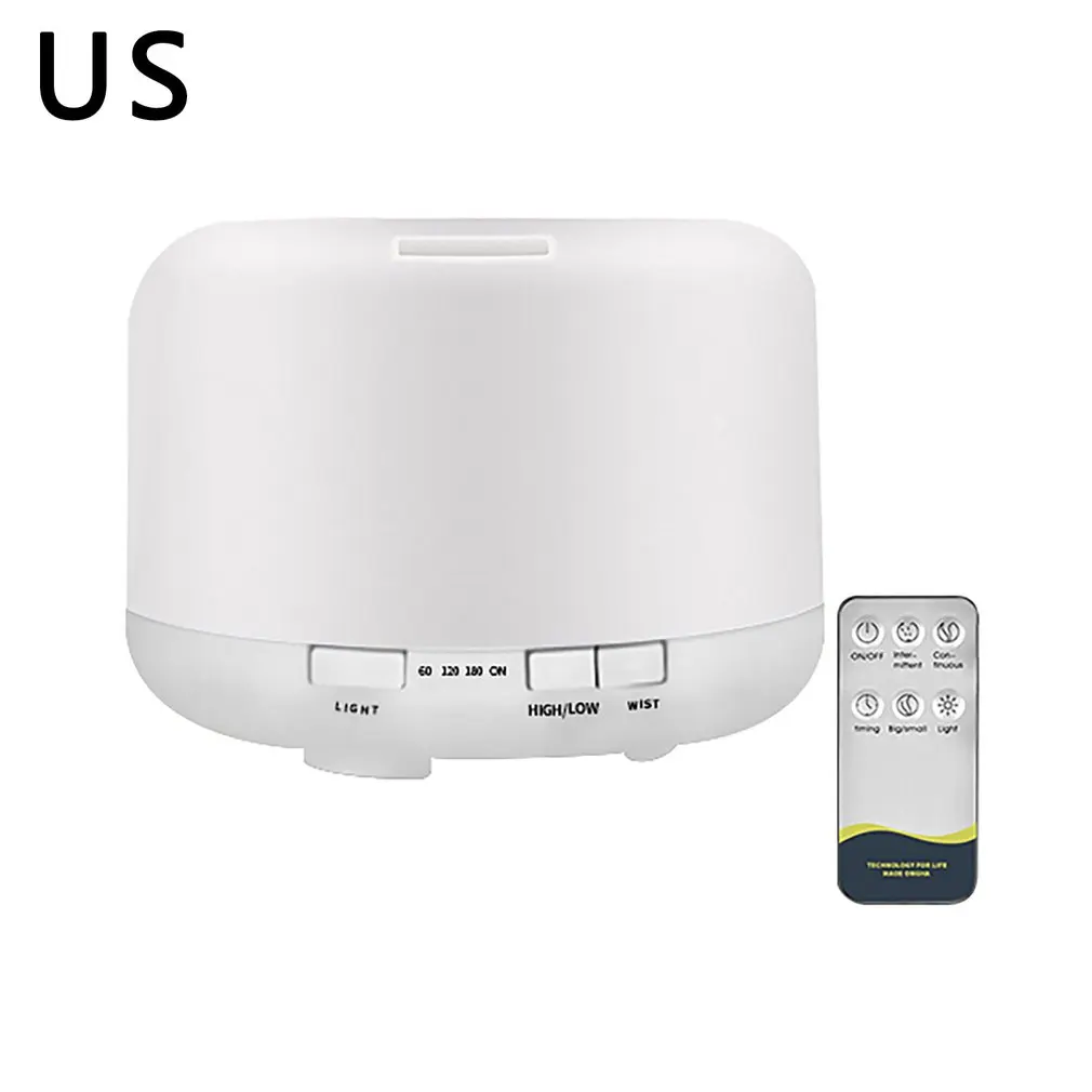 Aroma Diffuser 500 Ml Electric Ultrasonic Essential Oils Diffuser Air Atomizing Humidifier With Remote Control Pure White
Aroma Diffuser 500 Ml Electric Ultrasonic Essential Oils Diffuser Air Atomizing Humidifier With Remote Control Pure White