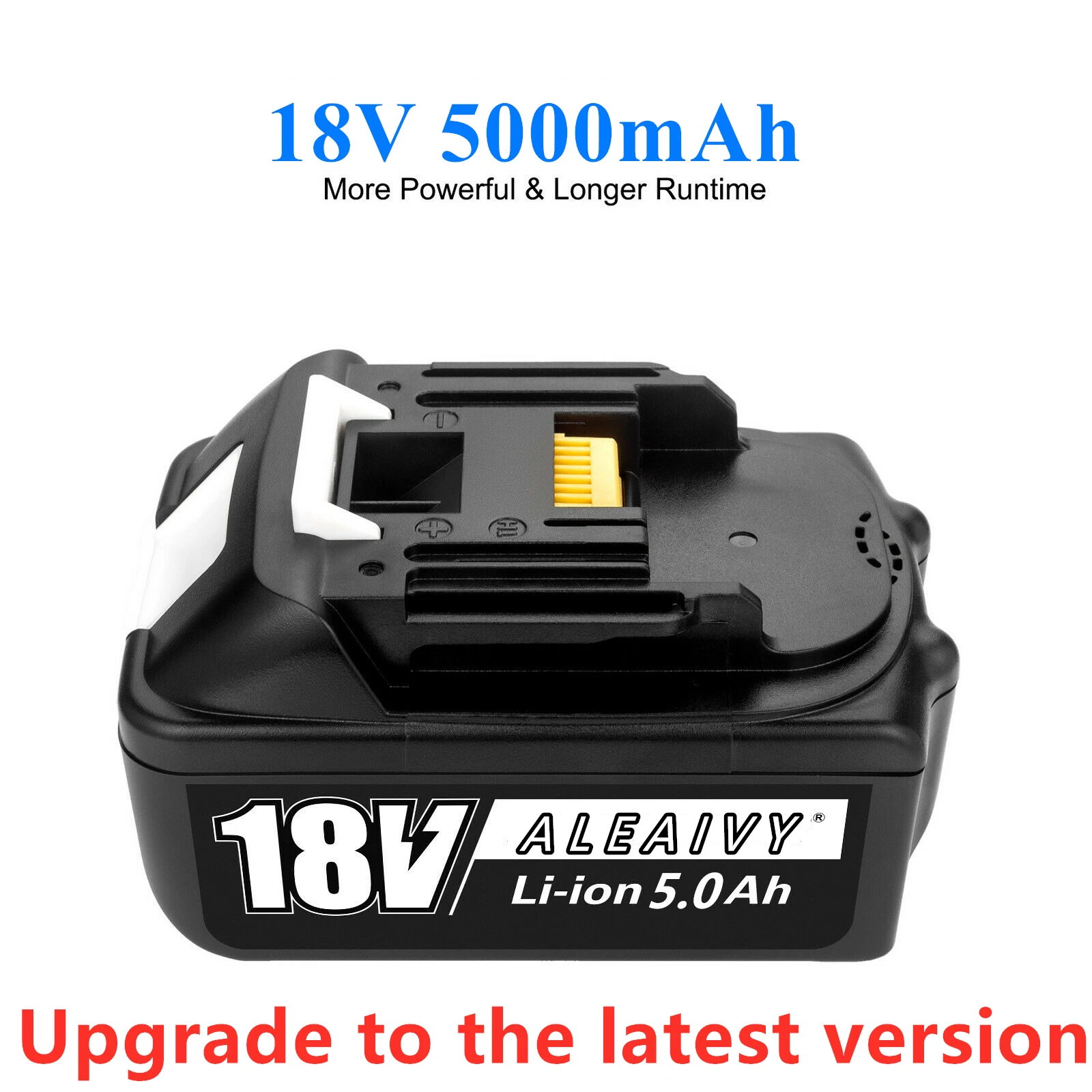 1/2/3Pack BL1860 18V 5000mAh Rechargealbe Battery for Makita 18V BL1830B BL1860B BL1840B BL1815 LXT-400 18650 Makita 18v Battery
1/2/3Pack BL1860 18V 5000mAh Rechargealbe Battery for Makita 18V BL1830B BL1860B BL1840B BL1815 LXT-400 18650 Makita 18v Battery