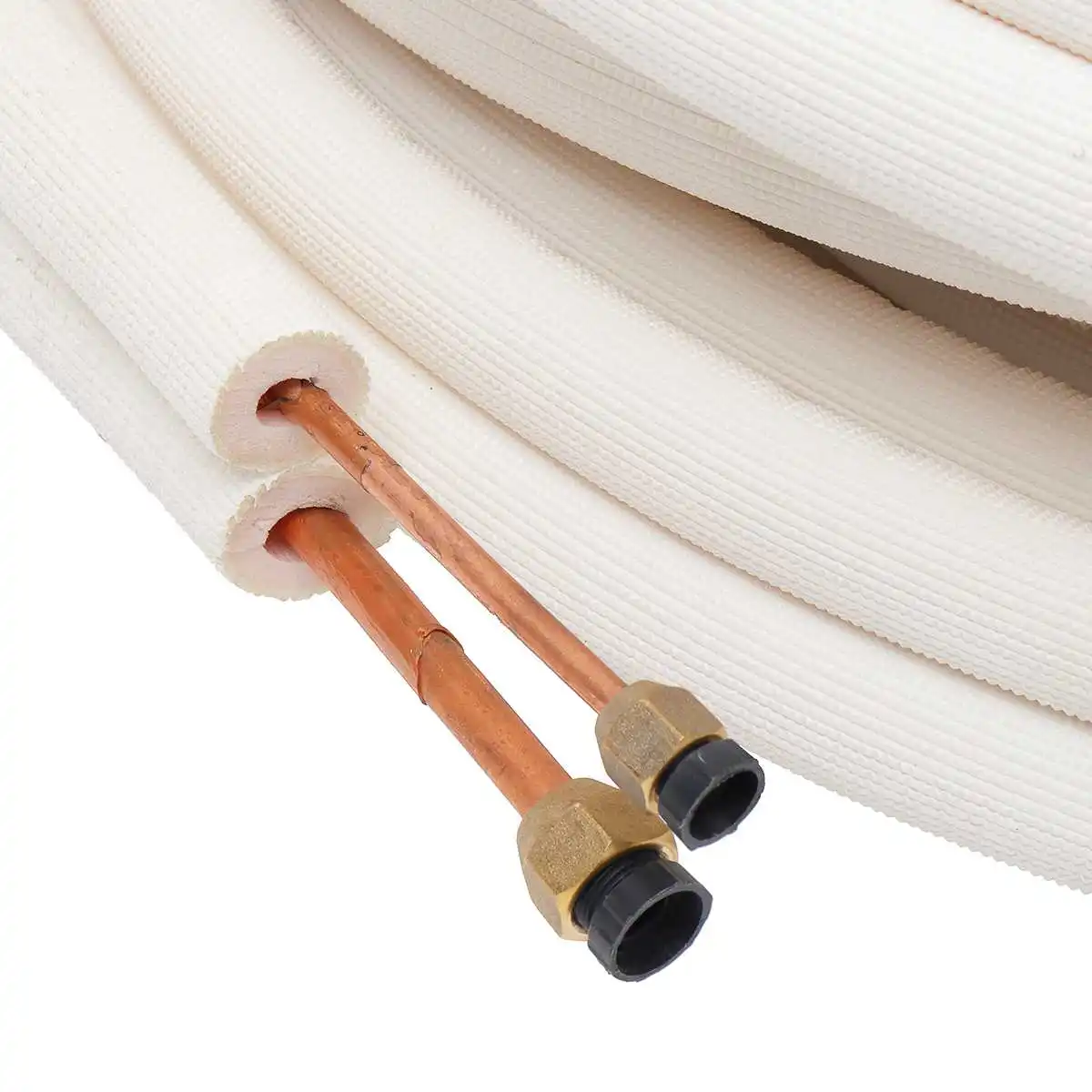 1/2/4/7/15m Insulated Copper Pipe 1/4'' 3/8'' Air Conditioner Pipes Fittings Pair Coil Tube Split Line Wire Set Air Conditioner
1/2/4/7/15m Insulated Copper Pipe 1/4'' 3/8'' Air Conditioner Pipes Fittings Pair Coil Tube Split Line Wire Set Air Conditioner