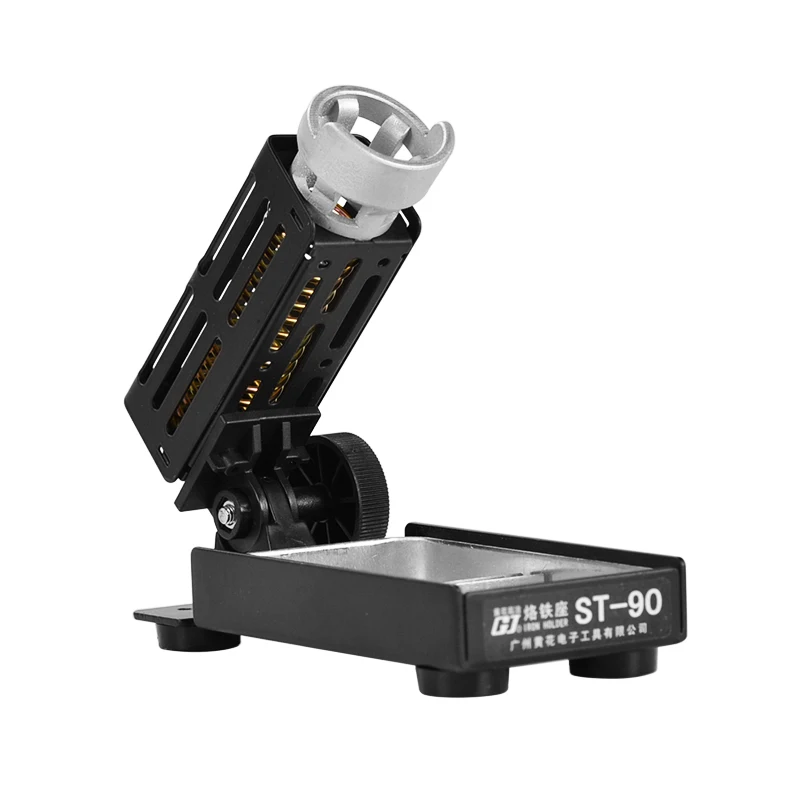 Hot Sale Adjustable Soldering Iron Stand Holder Station Elevation Angle With 1 Cleaning Sponge Welding Equipment
Hot Sale Adjustable Soldering Iron Stand Holder Station Elevation Angle With 1 Cleaning Sponge Welding Equipment