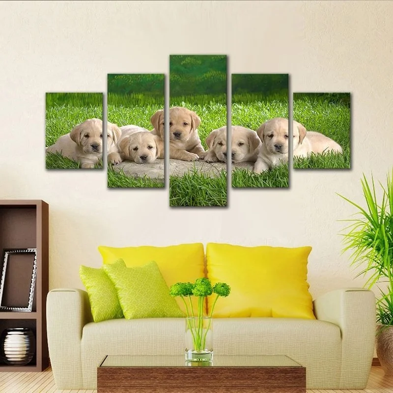 5 Pieces of Puppy Cute Pet Fashion Poster Sofa Home Decoration Bedroom Living Room Frameless Print Canvas Hanging Painting Core
5 Pieces of Puppy Cute Pet Fashion Poster Sofa Home Decoration Bedroom Living Room Frameless Print Canvas Hanging Painting Core