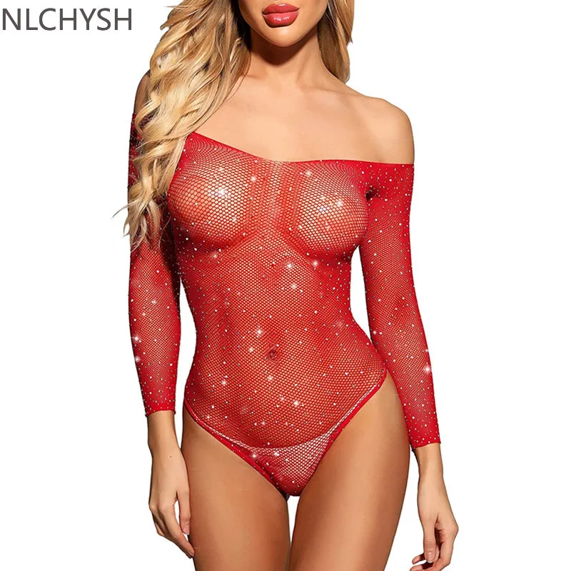 Sexy One-Piece Lingerie Bodysuit Women Bra Set Perspective Rhinestone Underwear Transparent Open Strapless Mesh Bra Sets
Sexy One-Piece Lingerie Bodysuit Women Bra Set Perspective Rhinestone Underwear Transparent Open Strapless Mesh Bra Sets