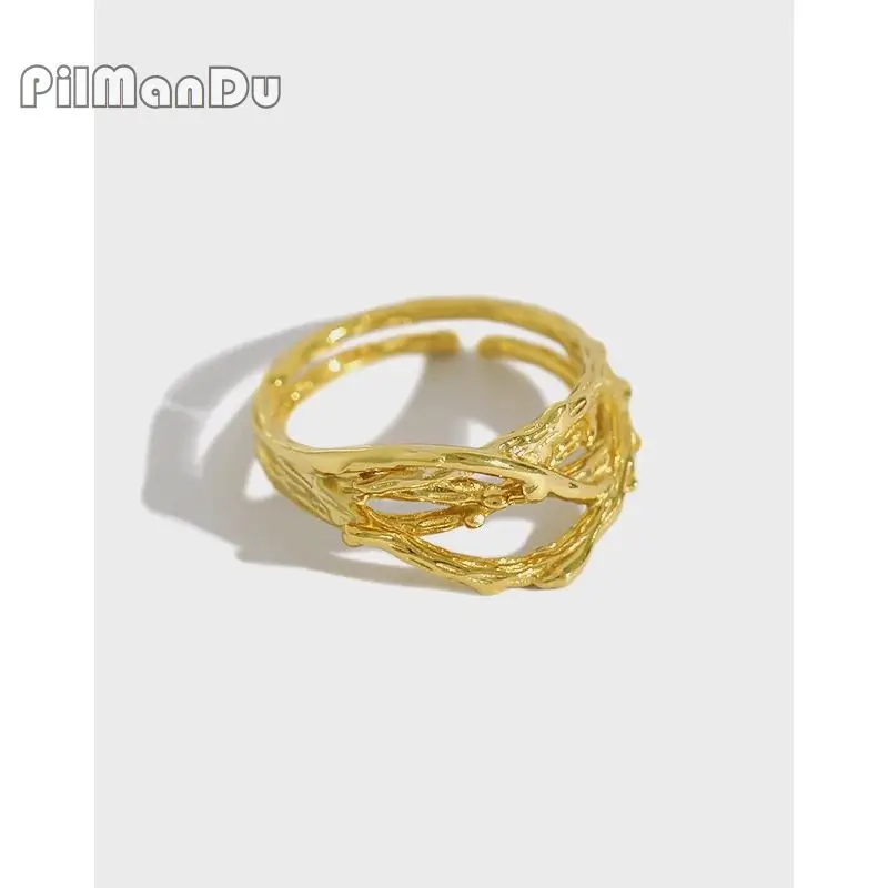 PilManDu S925 Sterling Silver Finger Rings Minimalist Fine Jewelry Opening Wide Silver Ring Female Ring 925 Jewelry
PilManDu S925 Sterling Silver Finger Rings Minimalist Fine Jewelry Opening Wide Silver Ring Female Ring 925 Jewelry