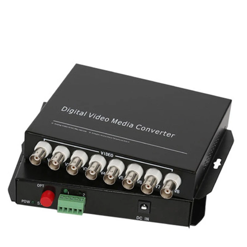 8 Channels Video Media Converters with RS485 data Video Fiber optic Media Converter for CCTV
8 Channels Video Media Converters with RS485 data Video Fiber optic Media Converter for CCTV