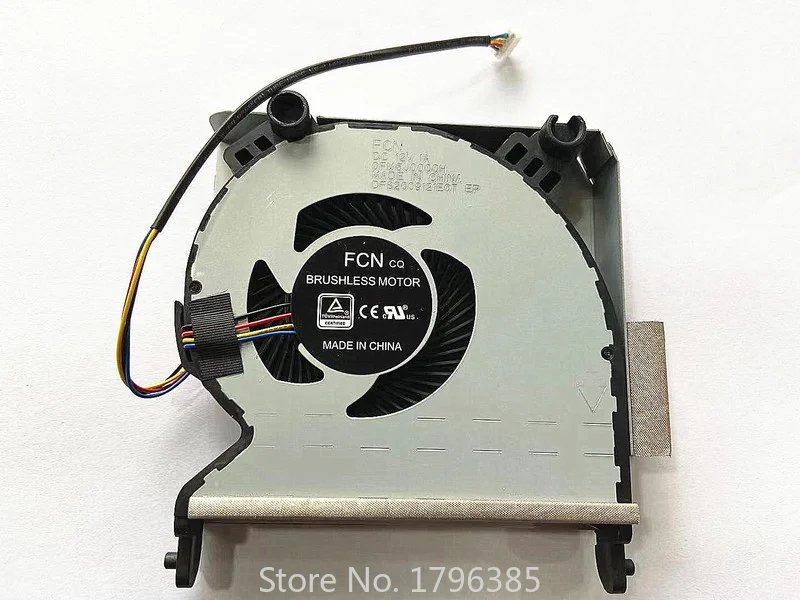 SSEA New CPU Cooling Cooler Fan for HP EliteDesk 400 G6 Laptop Fan TPC-Q072-DM L90295-001
SSEA New CPU Cooling Cooler Fan for HP EliteDesk 400 G6 Laptop Fan TPC-Q072-DM L90295-001