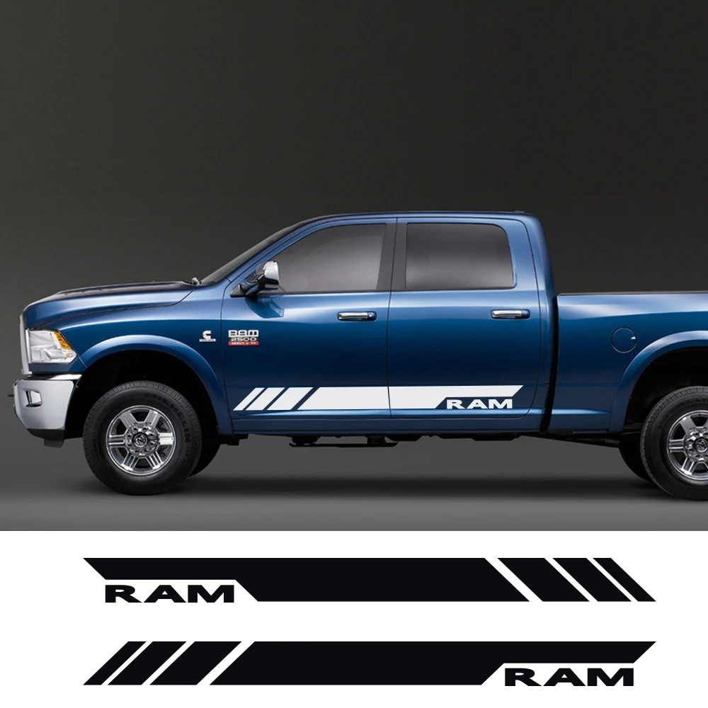Car Side Stripes Stickers Auto Vinyl Film Decals For Dodge Ram Decoration DIY Automobiles Sports Styling Car Tuning Accessories
Car Side Stripes Stickers Auto Vinyl Film Decals For Dodge Ram Decoration DIY Automobiles Sports Styling Car Tuning Accessories