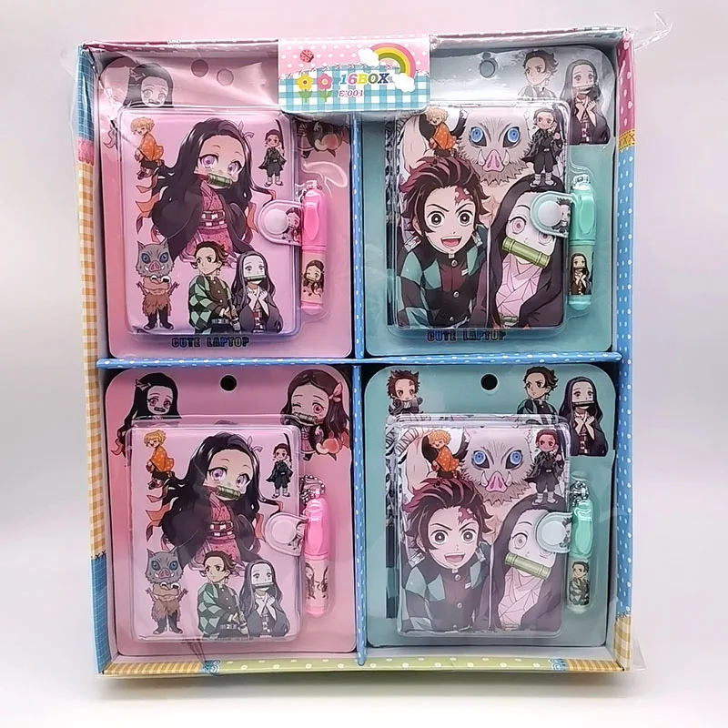 12 pcs/lot Demon Slayer Notebook With Ballpoint Pen Note Book Diary Weekly Planner Journal Notepad Stationery School Supplies
12 pcs/lot Demon Slayer Notebook With Ballpoint Pen Note Book Diary Weekly Planner Journal Notepad Stationery School Supplies