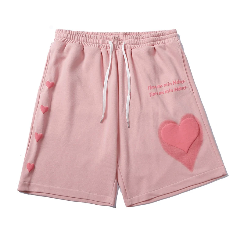 2021 Summer Pink Shorts Streetwear Men Hip Hop Casual Loose Short Pants Trousers Elastic Waist Men Clothing WQ588
2021 Summer Pink Shorts Streetwear Men Hip Hop Casual Loose Short Pants Trousers Elastic Waist Men Clothing WQ588