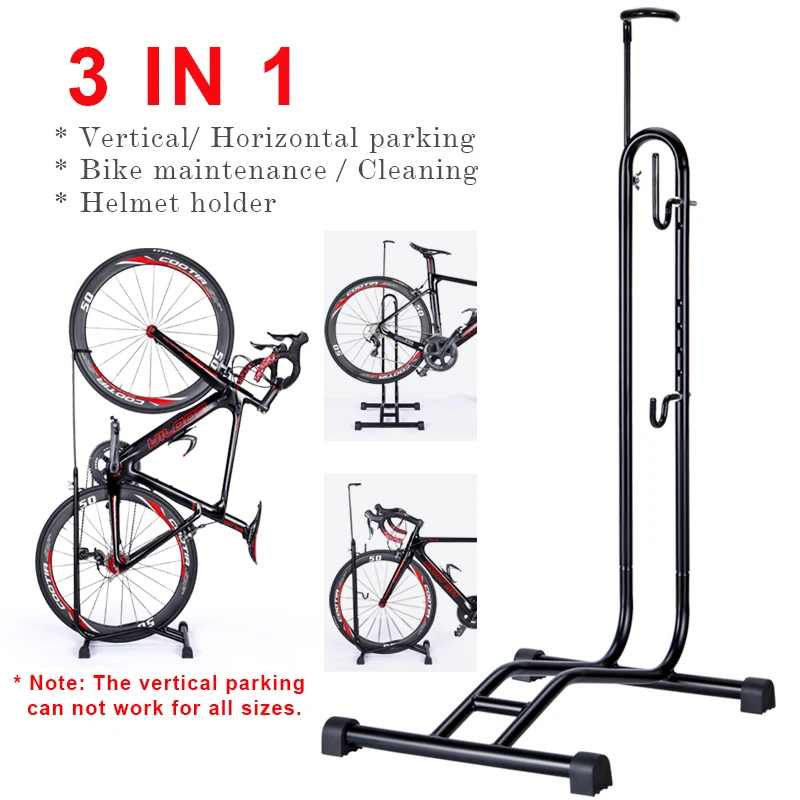 Велостойка для хранения велосипедов в гараже, на полу, для парковки, ремонта и поддержки дорожных и горных велосипедов.