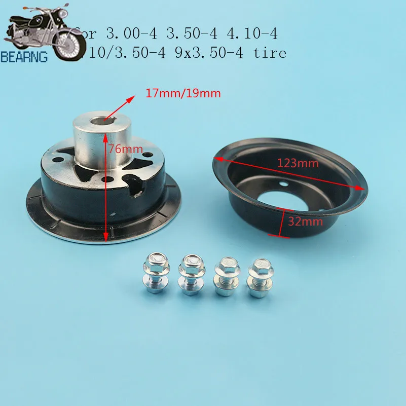 3.00/3.50/4.10-4 4.10/3.50-4 9x3.50-4'' 4 Inch Alloy Rims Electric Scooter Wheel Hub for Scooter Bike Motorcycle
3.00/3.50/4.10-4 4.10/3.50-4 9x3.50-4'' 4 Inch Alloy Rims Electric Scooter Wheel Hub for Scooter Bike Motorcycle