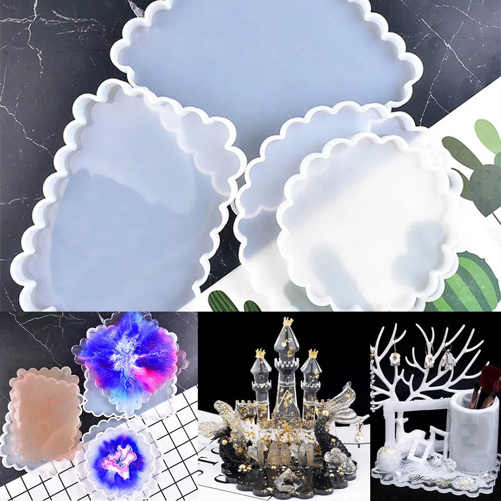 1pc Many kinds Sizes Silicone Coaster Cup Tray Mold Oval Square Petri Dish Diy Craft Tray Container Resin Tool for Desktop Decor
1pc Many kinds Sizes Silicone Coaster Cup Tray Mold Oval Square Petri Dish Diy Craft Tray Container Resin Tool for Desktop Decor