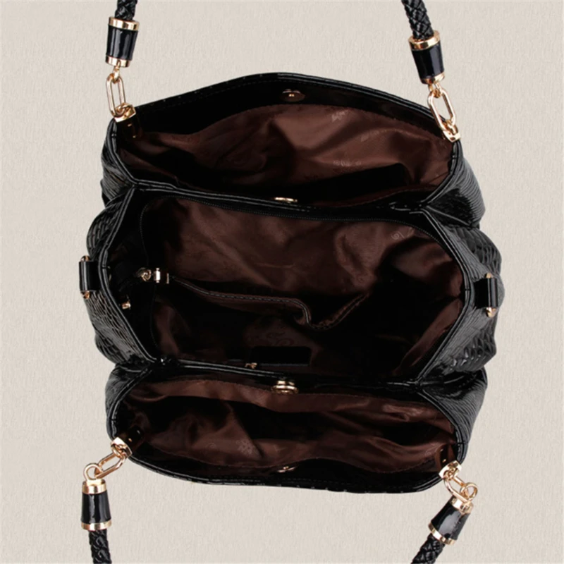 2Pcs Women Bags Set Luxury Crocodile Female Handbags PU Leather Shoulder Bags Brand Composite Bags Crossbody
2Pcs Women Bags Set Luxury Crocodile Female Handbags PU Leather Shoulder Bags Brand Composite Bags Crossbody