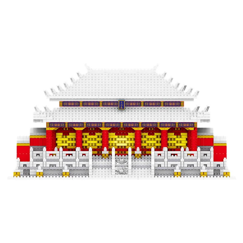 Конструктор LZ 8049 World Architecture Hall of Superme Harmony Taihe Palace, миниатюрные алмазные блоки, конструктор для детей, без коробки
Конструктор LZ 8049 World Architecture Hall of Superme Harmony Taihe Palace, миниатюрные алмазные блоки, конструктор для детей, без коробки