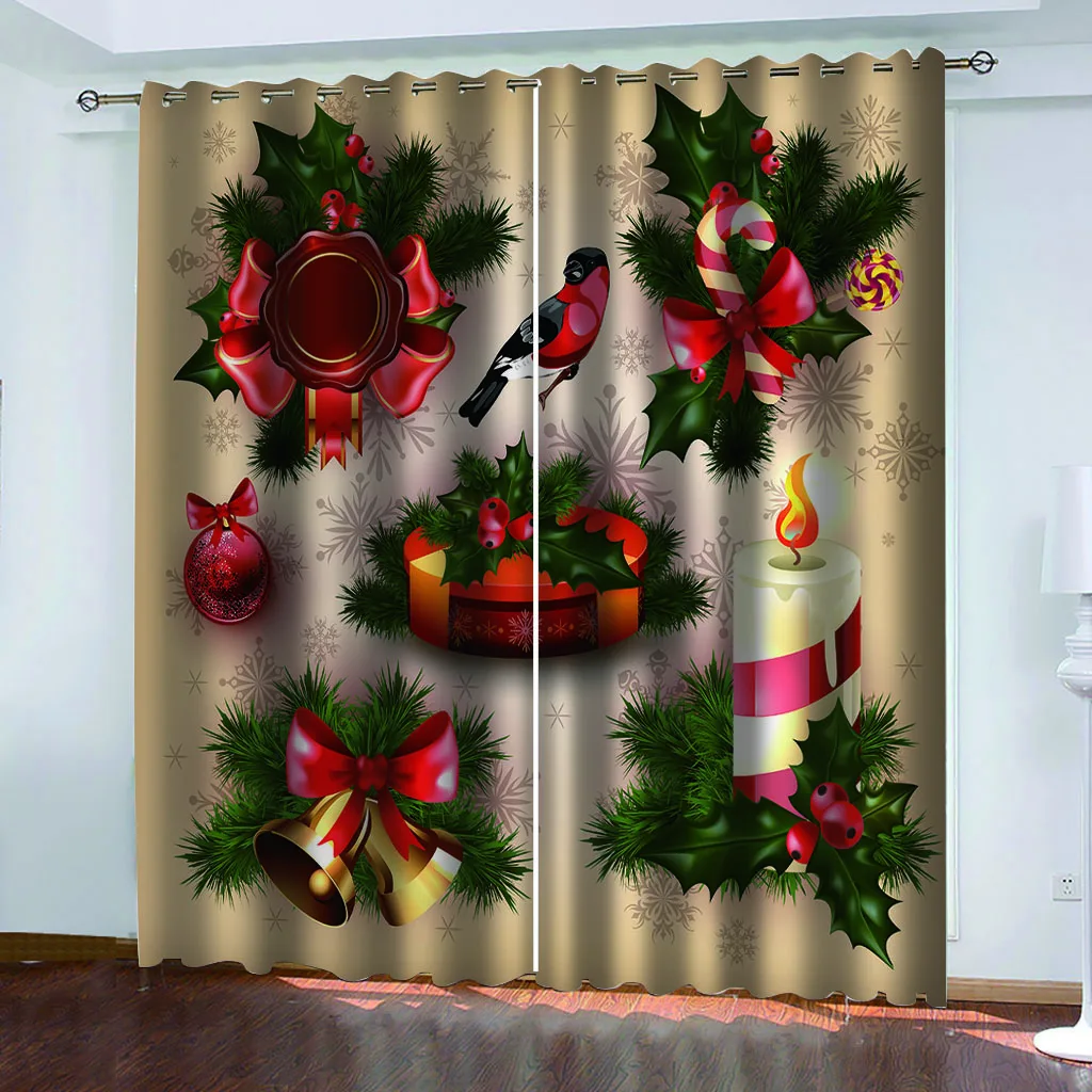 Beautiful Photo Fashion Customized 3D Curtains christmas curtains Thick shading soundproof windproof curtain
Beautiful Photo Fashion Customized 3D Curtains christmas curtains Thick shading soundproof windproof curtain