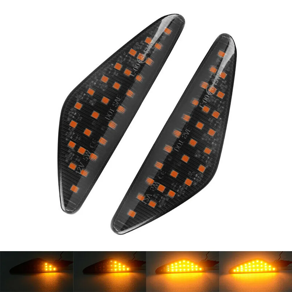 2X LED Turn Signal Light Yellow Light Running Water-proof Daytime Running Lights Flow Runs LED For BMW X3X5X6 E70 E71 F25
2X LED Turn Signal Light Yellow Light Running Water-proof Daytime Running Lights Flow Runs LED For BMW X3X5X6 E70 E71 F25