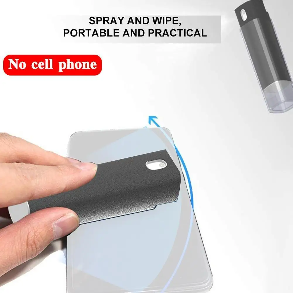 3 In 1 Fingerprint-proof Screen Cleaner Spray Computer Dust Microfiber Cleaning Cloth Screen Phone Mobile Removal Artifact O4Z1
3 In 1 Fingerprint-proof Screen Cleaner Spray Computer Dust Microfiber Cleaning Cloth Screen Phone Mobile Removal Artifact O4Z1