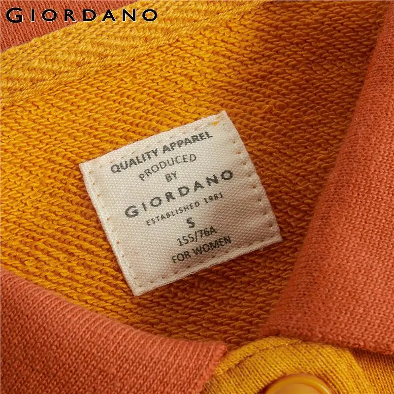 Giordano Women Polo Contrast Embroidery Polo Shirt Letter Loose Ribed Cuffs And Hem Casual Polos Mujer 05310785
Giordano Women Polo Contrast Embroidery Polo Shirt Letter Loose Ribed Cuffs And Hem Casual Polos Mujer 05310785