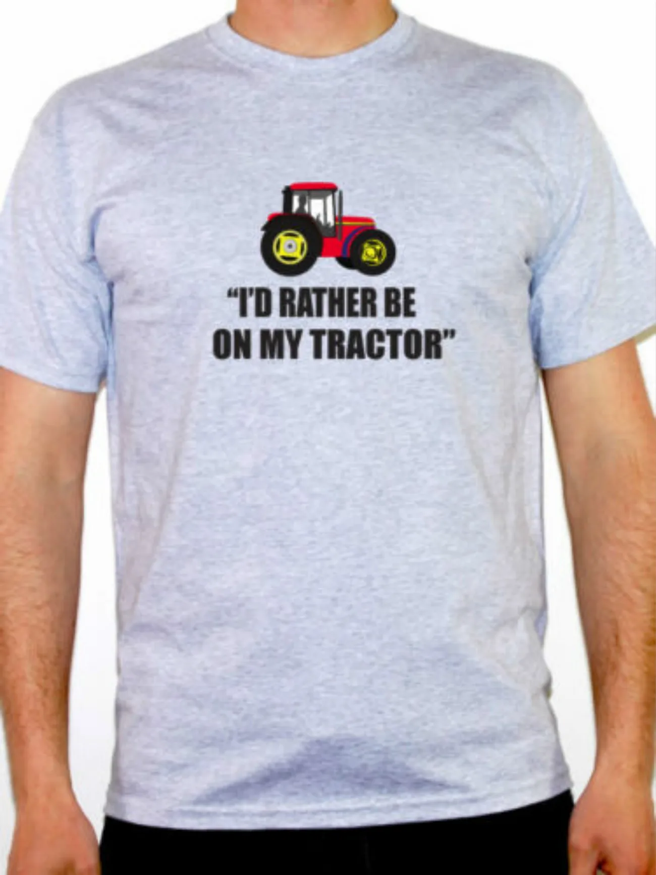 I'D RATHER BE ON MY TRACTOR. Farming / Farmer Themed Men's T-Shirt Summer Cotton Short Sleeve O-Neck Unisex T Shirt New S-3XL
I'D RATHER BE ON MY TRACTOR. Farming / Farmer Themed Men's T-Shirt Summer Cotton Short Sleeve O-Neck Unisex T Shirt New S-3XL