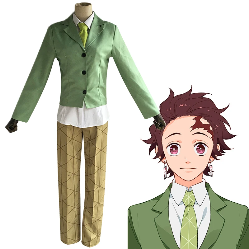 Anime Comic Demon Slayer Kimetsu no Yaiba Cosplay Costumes Kamado Tanjirou Hashibira Inosuke Cosplay Costume Uniforms Suits Coat
Anime Comic Demon Slayer Kimetsu no Yaiba Cosplay Costumes Kamado Tanjirou Hashibira Inosuke Cosplay Costume Uniforms Suits Coat
