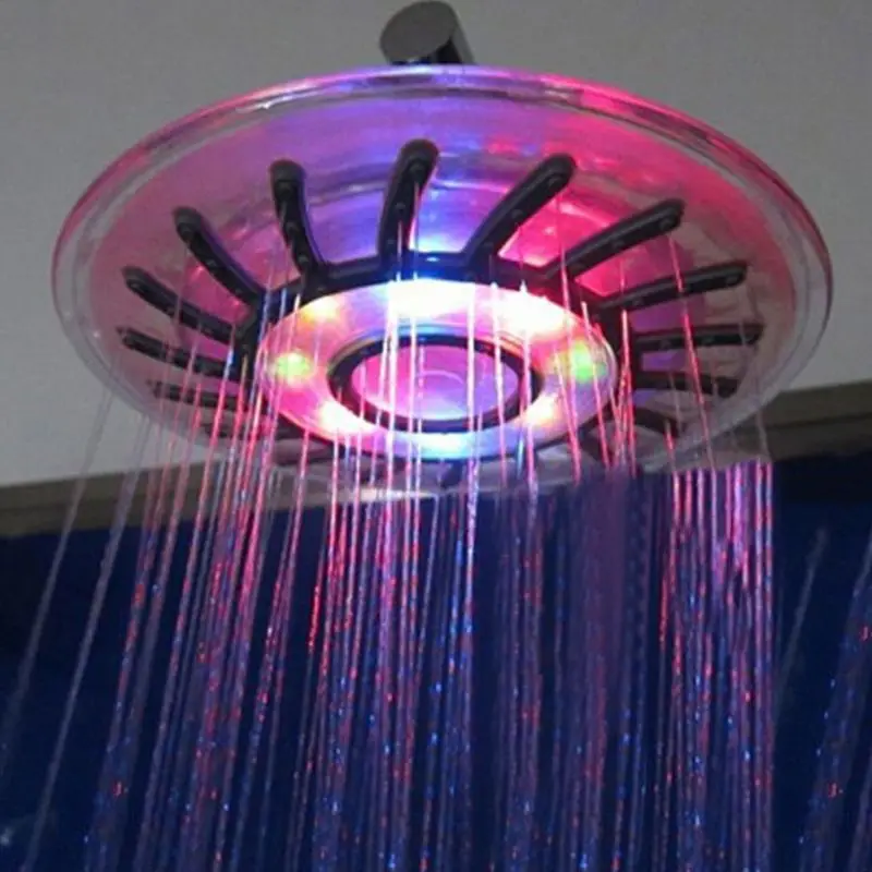 8" Bathroom 7 Colors Automatic LED Light Changing Round Top Shower Head Bath Rainfall Dropship
8" Bathroom 7 Colors Automatic LED Light Changing Round Top Shower Head Bath Rainfall Dropship