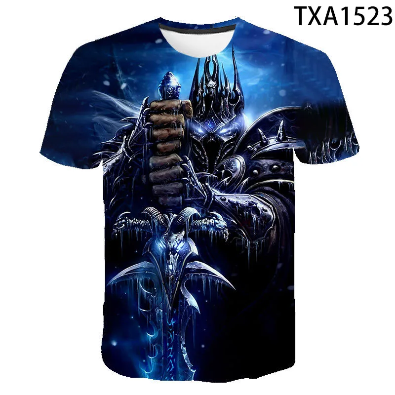 2021 men and women new casual short-sleeved fashion warcraft 3D printed children's clothing street trend fun wild T-shirt
2021 men and women new casual short-sleeved fashion warcraft 3D printed children's clothing street trend fun wild T-shirt
