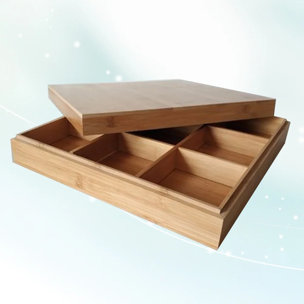 Natural Bamboo Wood Storage Box Square Candy Essential Oil Bottle Storage Organizer Tea Bag Storage Container with Nine Compart
Natural Bamboo Wood Storage Box Square Candy Essential Oil Bottle Storage Organizer Tea Bag Storage Container with Nine Compart