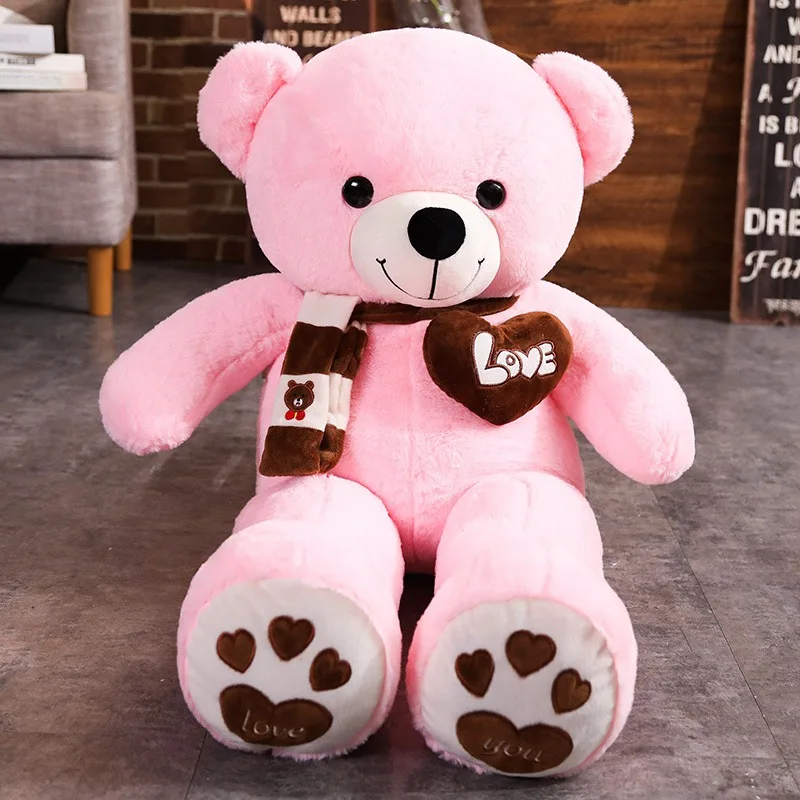 New Hot High Quality 4 Colors Teddy Bear With Scarf Stuffed Animals Bear Plush Toys Doll Pillow Kids Lovers Birthday Baby Gift
New Hot High Quality 4 Colors Teddy Bear With Scarf Stuffed Animals Bear Plush Toys Doll Pillow Kids Lovers Birthday Baby Gift
