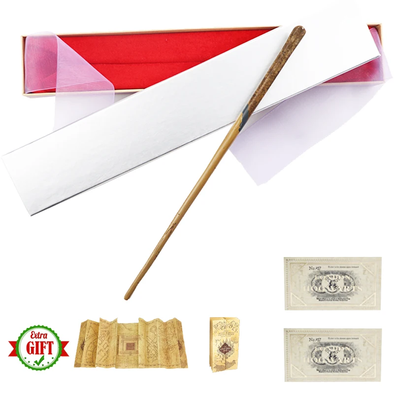 41 Kinds of HP Metal Core Newt Magic Wands Dumbledore Harried Magical Wand Cosplay Ribbon Box Ticket and Bag As Gift 34-41cm
41 Kinds of HP Metal Core Newt Magic Wands Dumbledore Harried Magical Wand Cosplay Ribbon Box Ticket and Bag As Gift 34-41cm