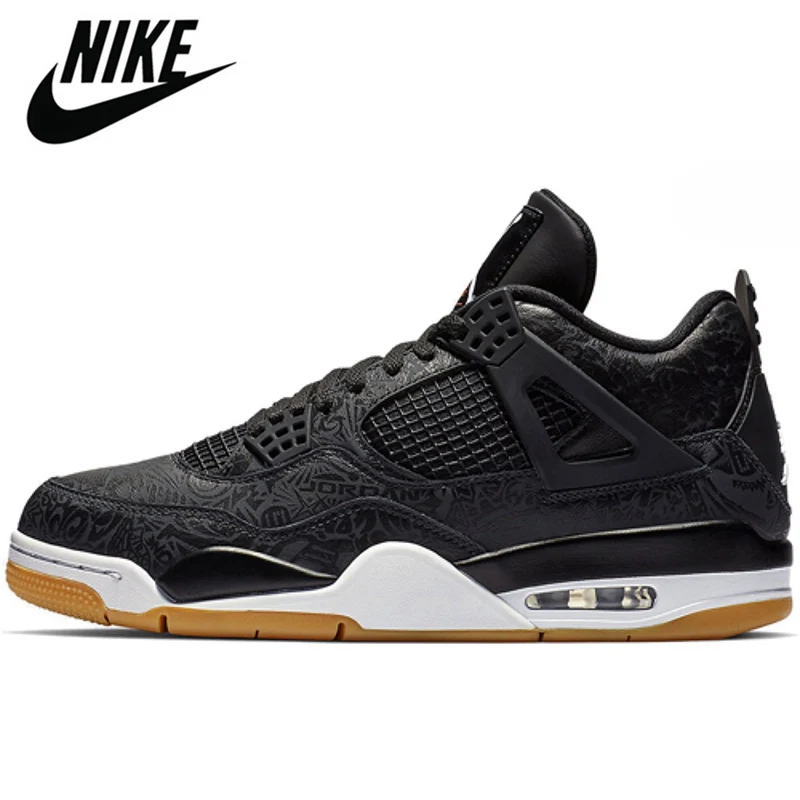 

Authentic Air AJ Retro 4 AJ4 Sail Guava Ice Noir Comfortable Men Basketball Shoes Sports Sneakers