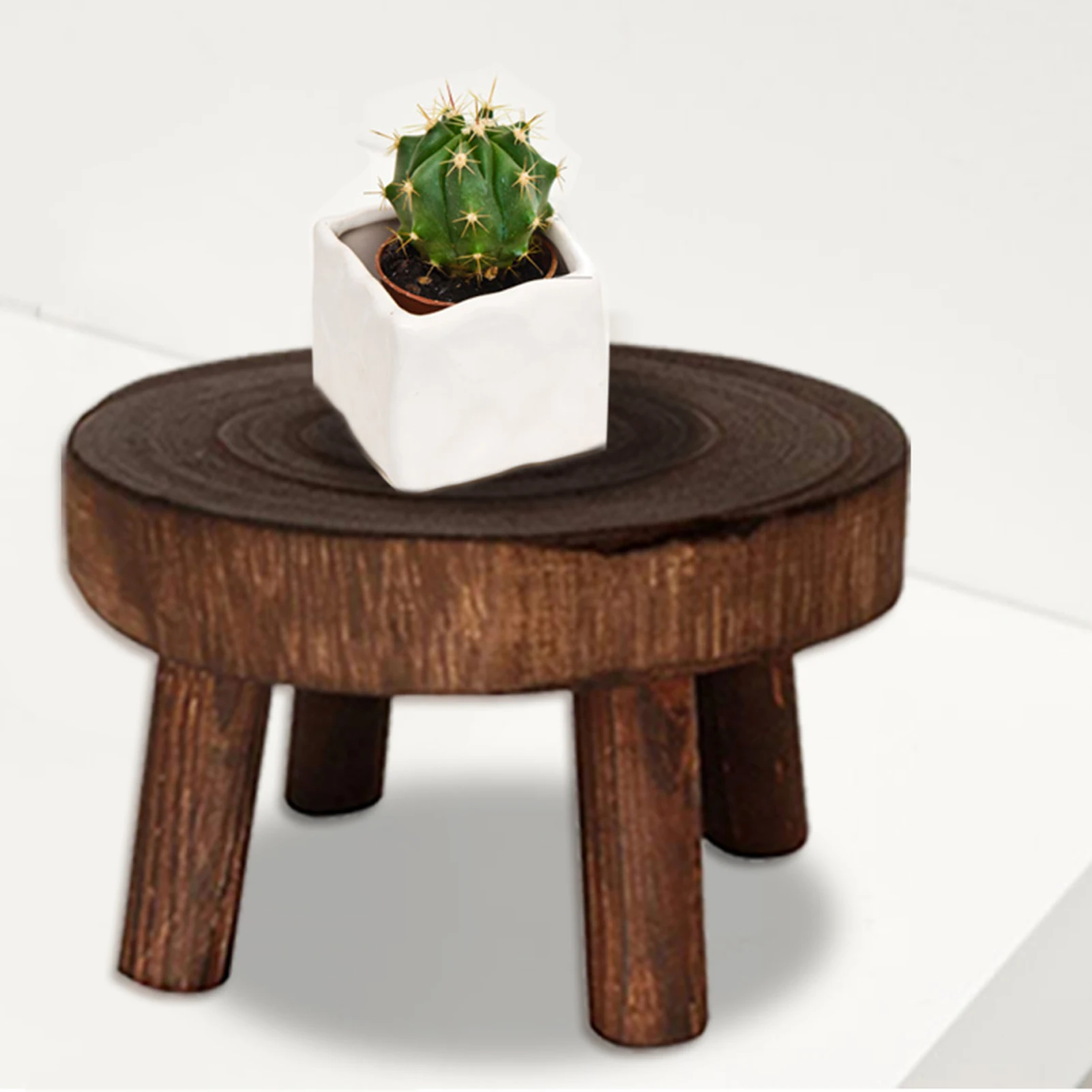 Wooden Plant Stand Flower Pot Base Holder Stool For Indoor Outdoor Flower Pot Stand Free Standing Bonsai Holder Garden Tool
Wooden Plant Stand Flower Pot Base Holder Stool For Indoor Outdoor Flower Pot Stand Free Standing Bonsai Holder Garden Tool