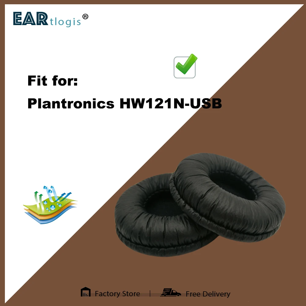 Replacement Ear Pads for Plantronics HW121N-USB HW 121 N USB HW121NUSB Headset Parts Leather Earmuff Earphone Sleeve Cover
Replacement Ear Pads for Plantronics HW121N-USB HW 121 N USB HW121NUSB Headset Parts Leather Earmuff Earphone Sleeve Cover
