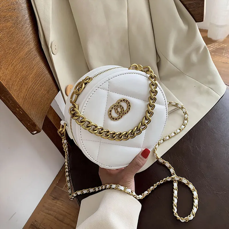 Small round bag 2020 new style diamond chain shoulder messenger bag female simple wild fashion ladies crossbody bag dinner bags
Small round bag 2020 new style diamond chain shoulder messenger bag female simple wild fashion ladies crossbody bag dinner bags