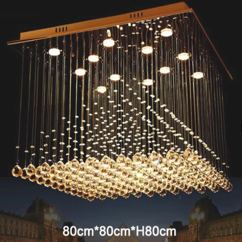 Modern 5,8,12,13 Heads Luxury LED Crystal Ceiling Lights Pyramid Shape Cristal Ceiling Luminaire Lustres De Cristal
Modern 5,8,12,13 Heads Luxury LED Crystal Ceiling Lights Pyramid Shape Cristal Ceiling Luminaire Lustres De Cristal