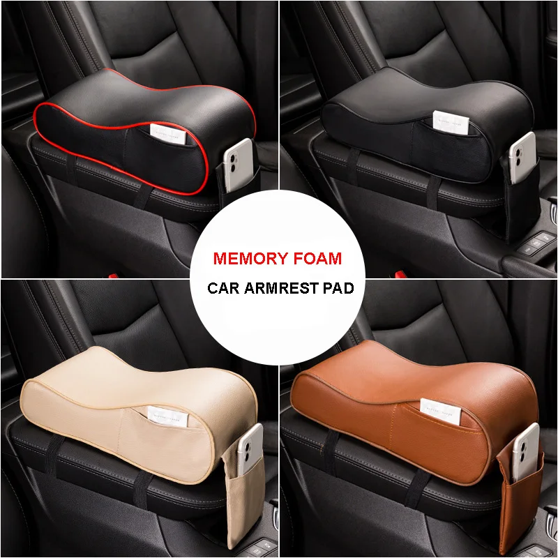 Leather Car Armrest Cover Universal Heightening Hand Support Memory Foam Center Console Box Arm Support Cushion Accessories
Leather Car Armrest Cover Universal Heightening Hand Support Memory Foam Center Console Box Arm Support Cushion Accessories