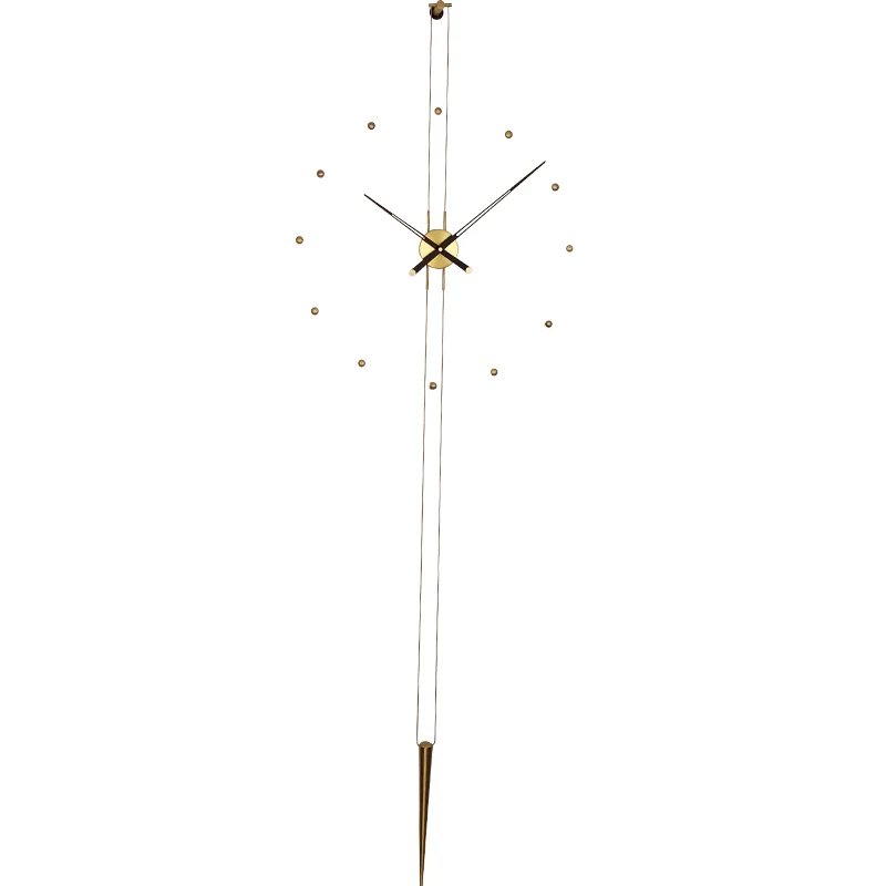 Spain Luxury Wall Clock Modern Design Silent Wall Watch Nordic Large Clocks Wall Home Decor Living Room Pure Copper Decoration
Spain Luxury Wall Clock Modern Design Silent Wall Watch Nordic Large Clocks Wall Home Decor Living Room Pure Copper Decoration
