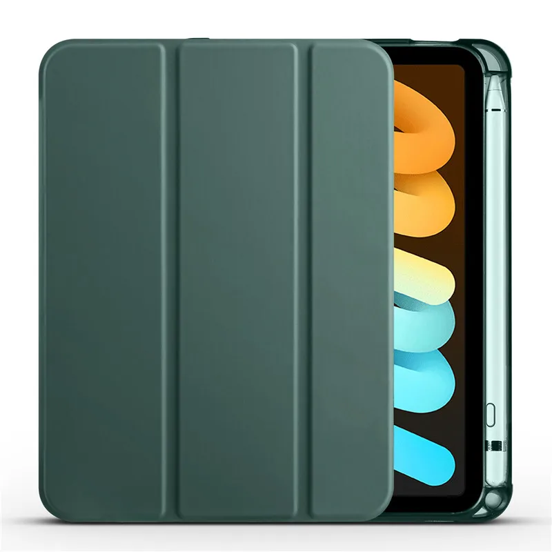 Soft Silicon Smart Cover for iPad Mini 2021 Case Pencil Holder Holder Soft Shell Funda Para for iPad Mini 6 Mini6 Case 8.3 inch
Soft Silicon Smart Cover for iPad Mini 2021 Case Pencil Holder Holder Soft Shell Funda Para for iPad Mini 6 Mini6 Case 8.3 inch