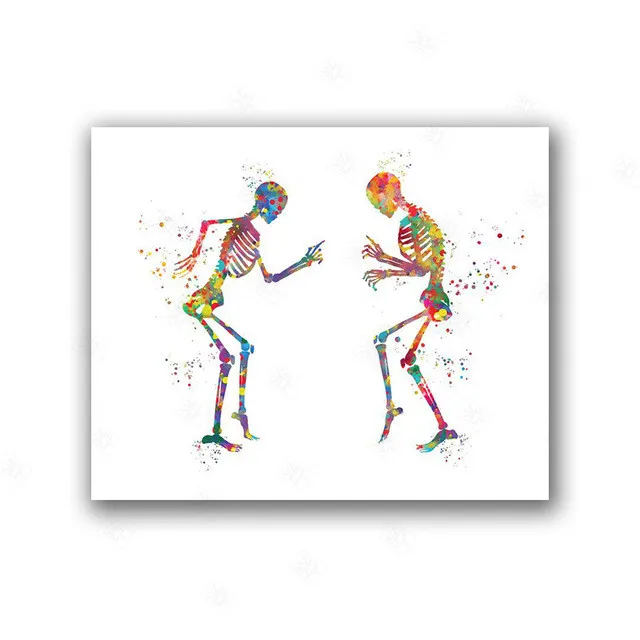 Human Anatomy Poster Dancing Bones Fun Medical Prints Gifts Orthopedist Gifts Colorful Art Canvas Painting Clinical Wall Decorat
Human Anatomy Poster Dancing Bones Fun Medical Prints Gifts Orthopedist Gifts Colorful Art Canvas Painting Clinical Wall Decorat