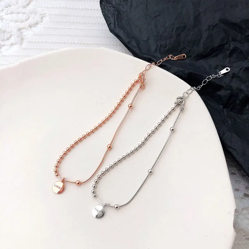 S925 Silver Bracelet Jewelry Trend Fashion Style Engraved Lucky Tag Lucky Peas Bracelet 2021 New Style
S925 Silver Bracelet Jewelry Trend Fashion Style Engraved Lucky Tag Lucky Peas Bracelet 2021 New Style
